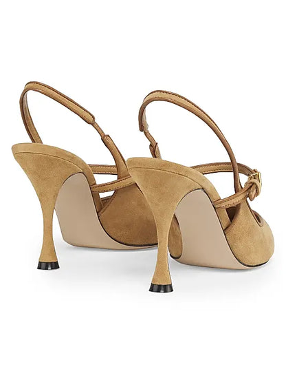 Italian Tailoring DG Suede Pumps