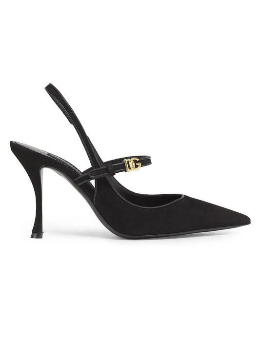 Italian Tailoring DG Suede Pumps