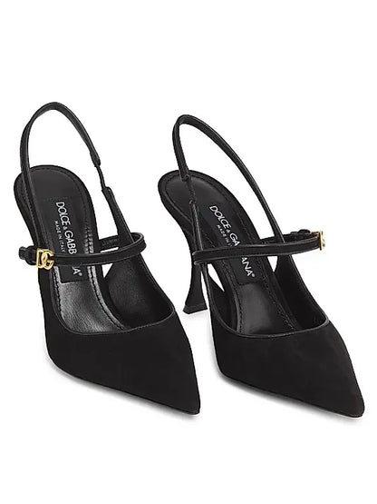 Italian Tailoring DG Suede Pumps