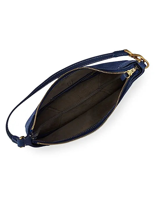 Polo ID Suede Mini Shoulder Bag