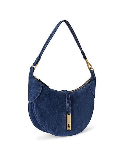 Polo ID Suede Mini Shoulder Bag