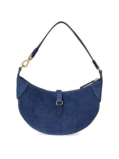 Polo ID Suede Mini Shoulder Bag