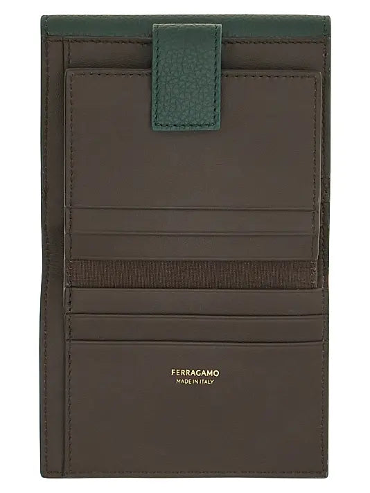 Gancini Leather Wallet