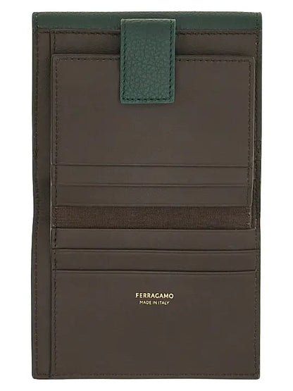 Gancini Leather Wallet