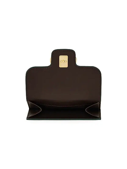 Gancini Leather Wallet