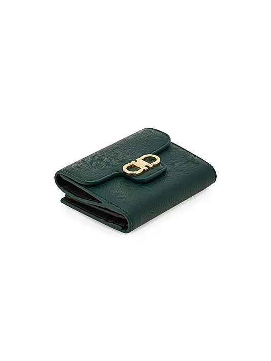 Gancini Leather Wallet