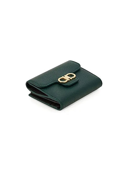Gancini Leather Wallet