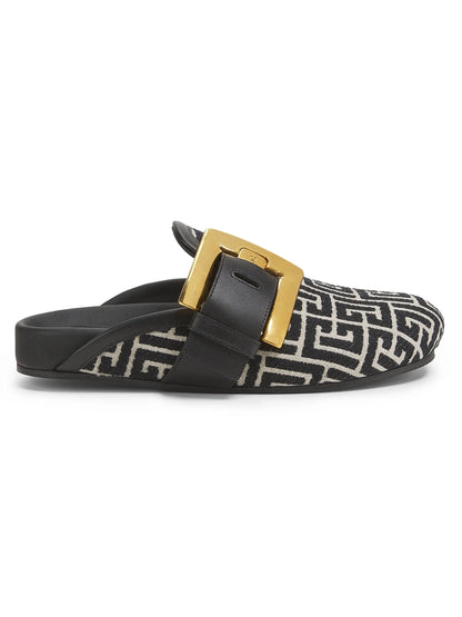 Anthem Monogram Jacquard Mules