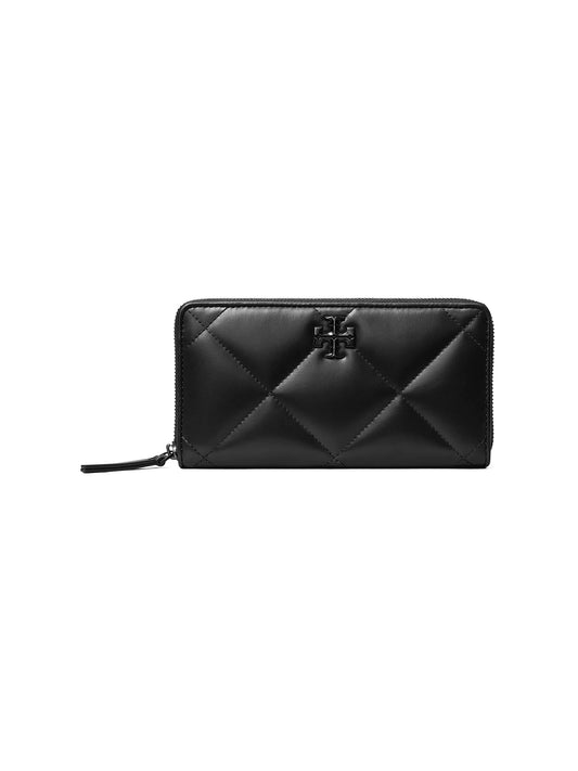 Kira Diamond Quilted Leather Continental Wallet
