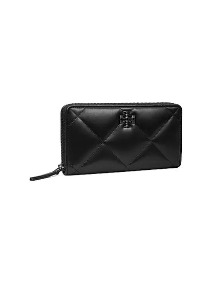 Kira Diamond Quilted Leather Continental Wallet