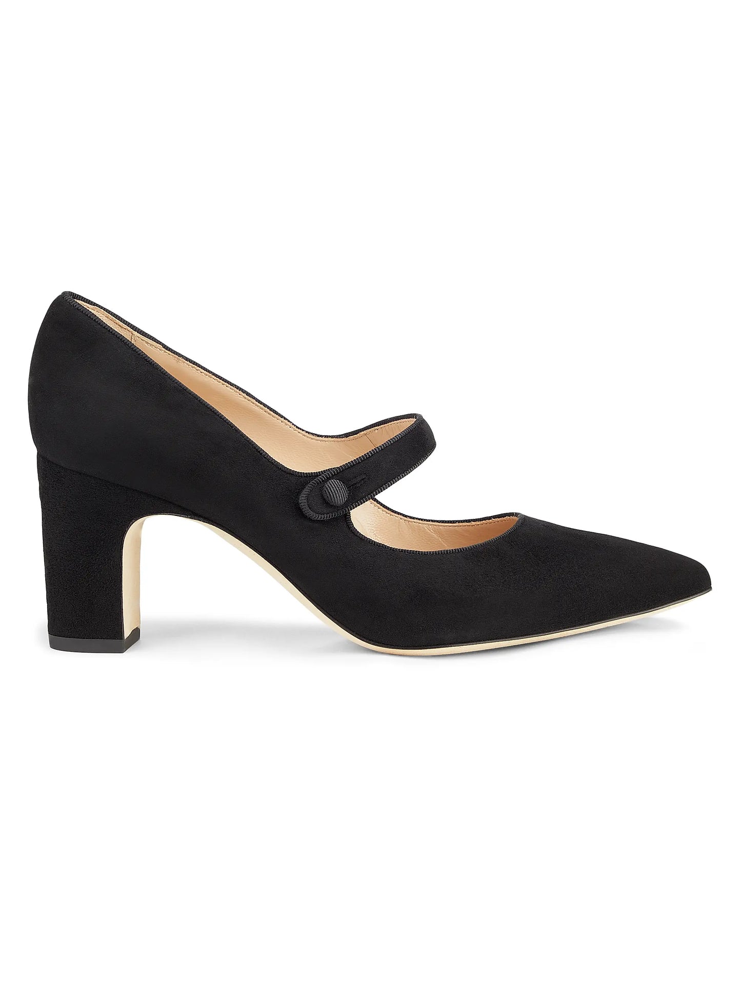 Campariba Suede Block-Heel Pumps