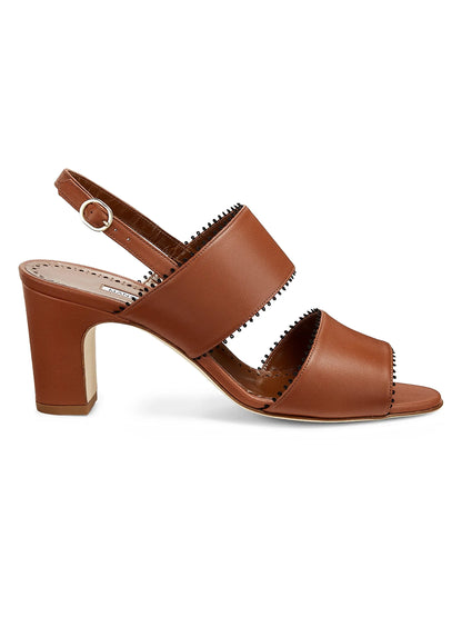 Persio 70MM Leather Sandals