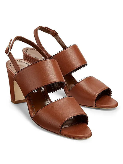 Persio 70MM Leather Sandals