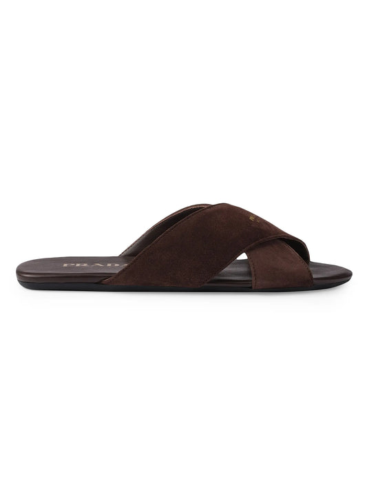 Suede Slides