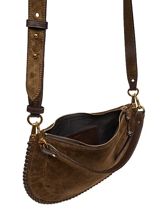 Oskan Suede Shoulder Bag