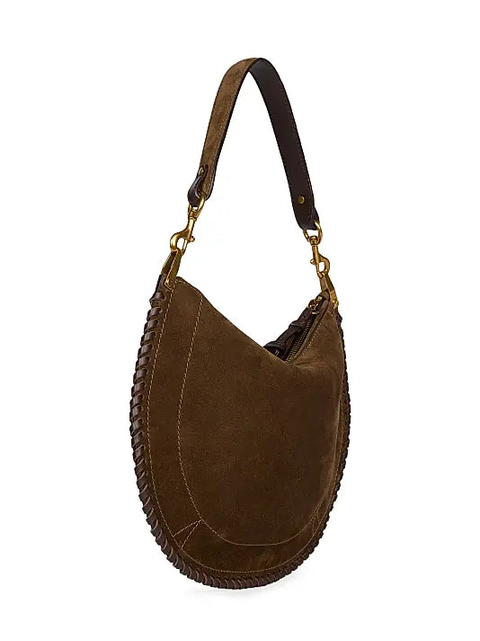 Oskan Suede Shoulder Bag