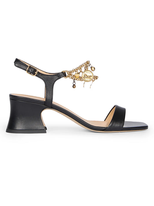 Chloé Charms Leather Sandals