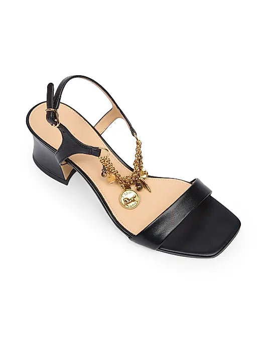 Chloé Charms Leather Sandals