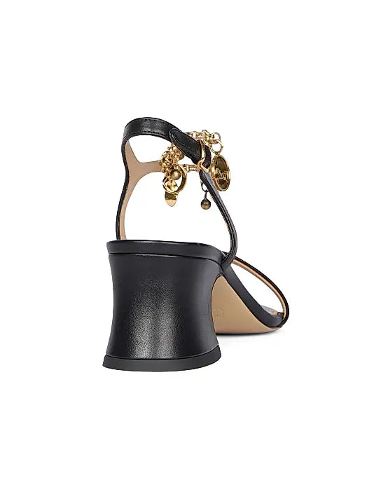 Chloé Charms Leather Sandals