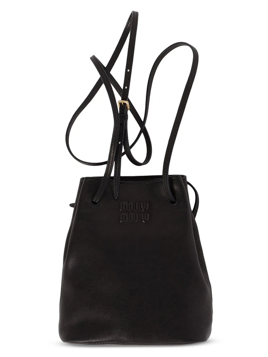 Nappa Leather Mini Bucket Bag