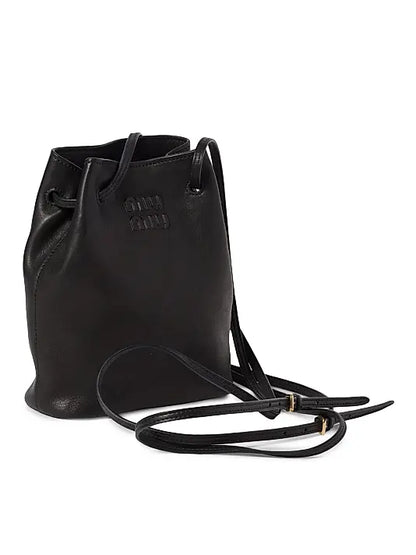 Nappa Leather Mini Bucket Bag