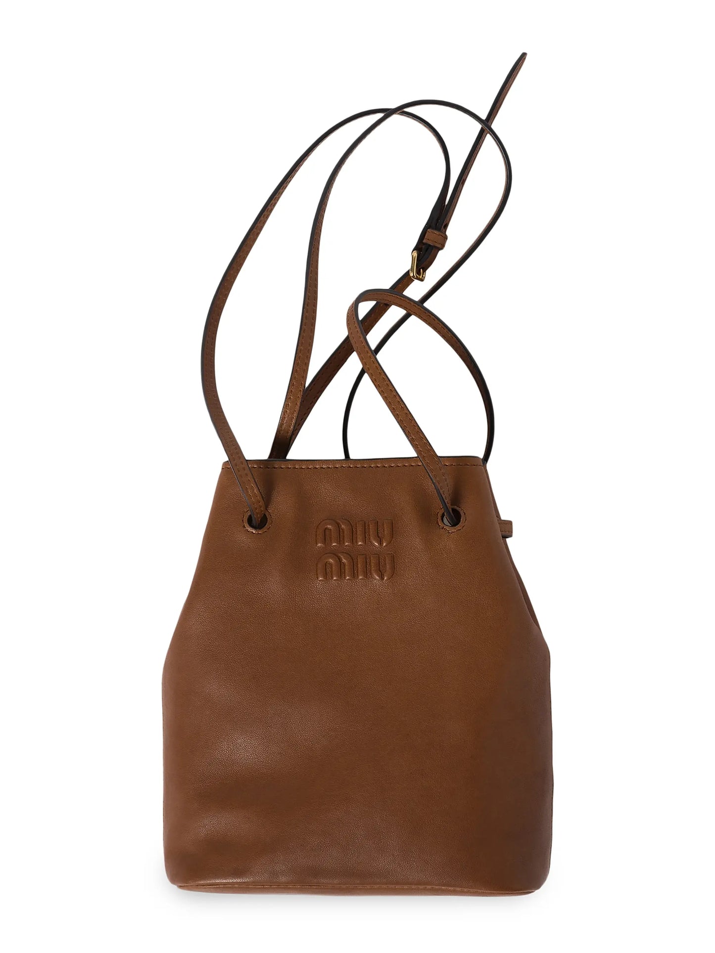 Nappa Leather Mini Bucket Bag