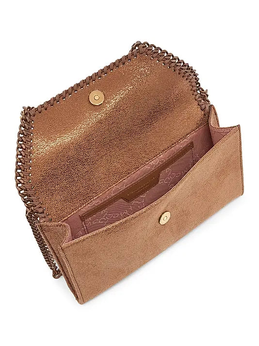 Falabella Metallic Wallet Crossbody Bag
