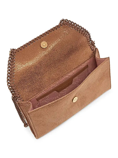 Falabella Metallic Wallet Crossbody Bag