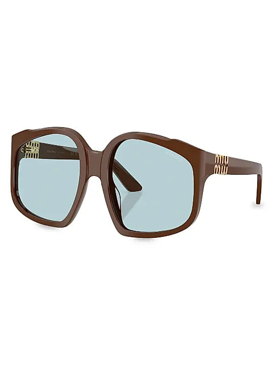 59MM Square Sunglasses