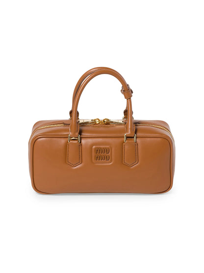 Arcadie Leather Top Handle Bag