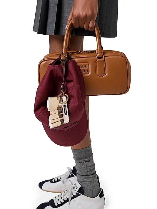 Arcadie Leather Top Handle Bag