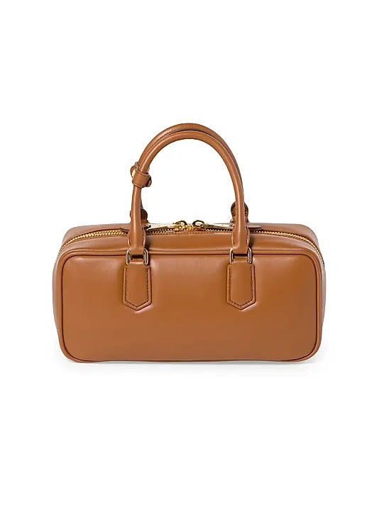 Arcadie Leather Top Handle Bag