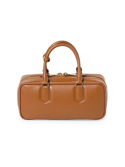 Arcadie Leather Top Handle Bag