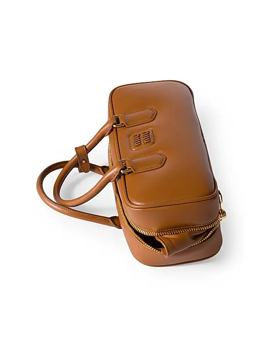 Arcadie Leather Top Handle Bag