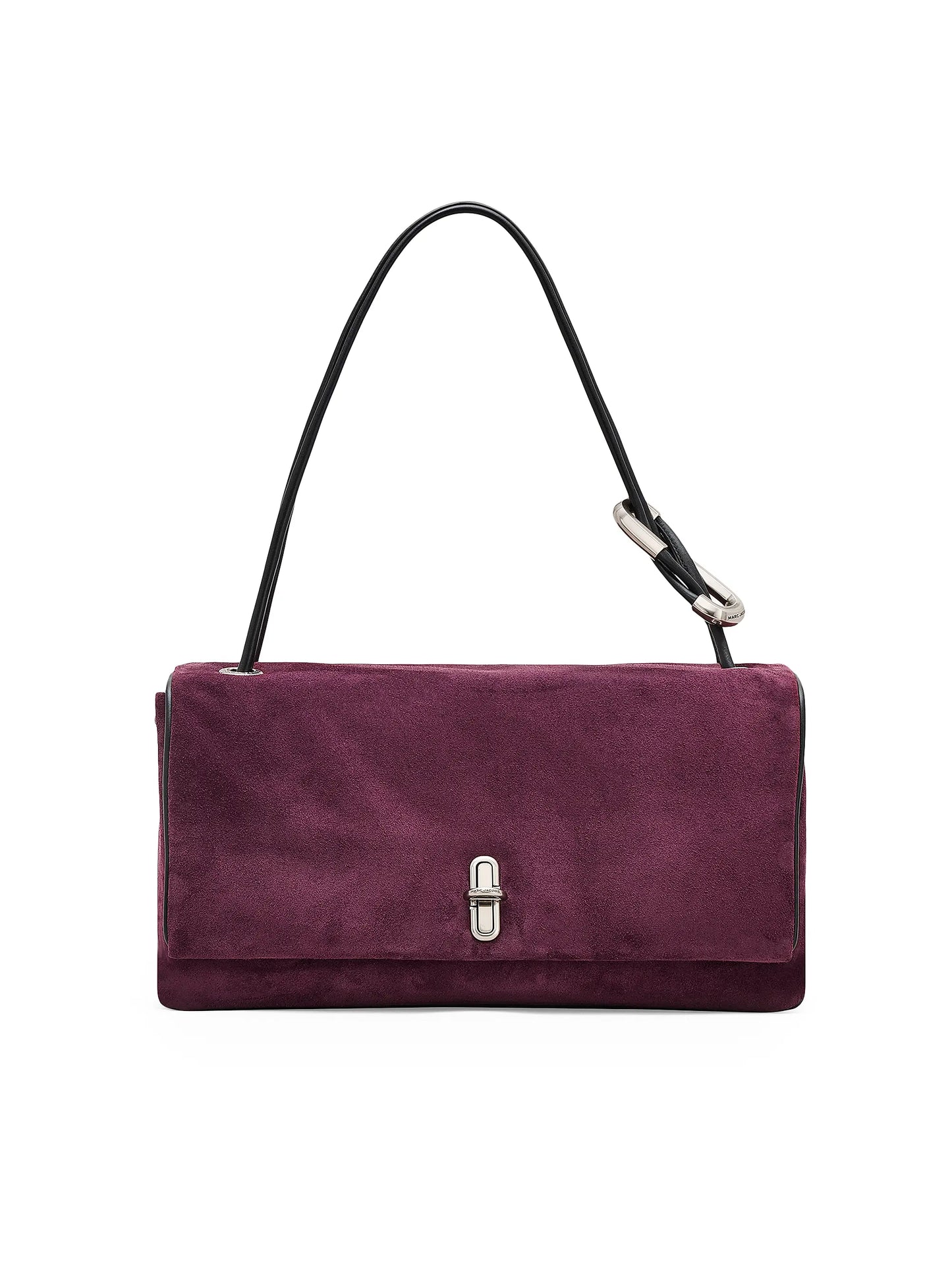 The Suede Large Dual Shoulder Bag