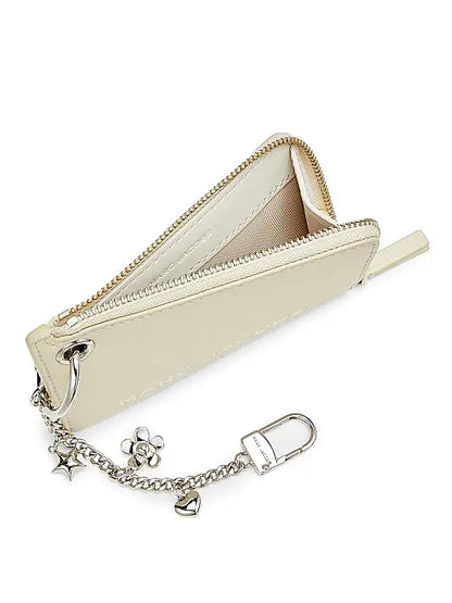 Leather Charm Wallet