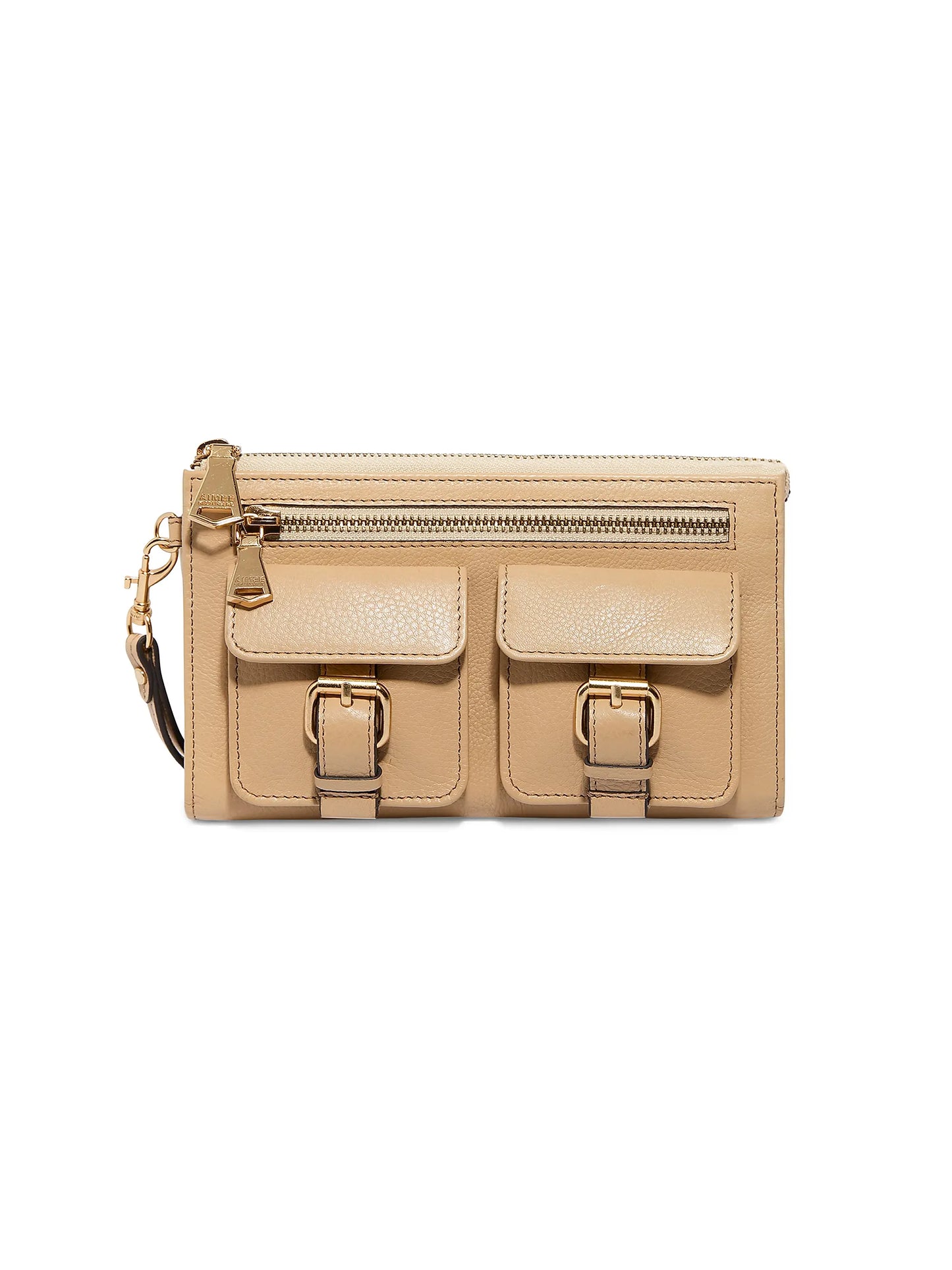 Saddle-Up Leather Wristlet Clutch