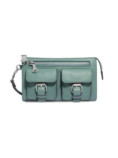 Saddle-Up Leather Wristlet Clutch