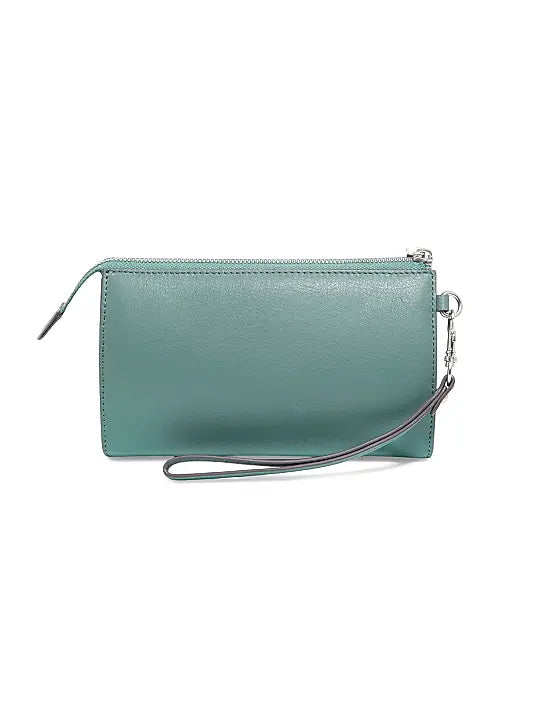 Saddle-Up Leather Wristlet Clutch