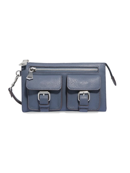 Saddle-Up Leather Wristlet Clutch