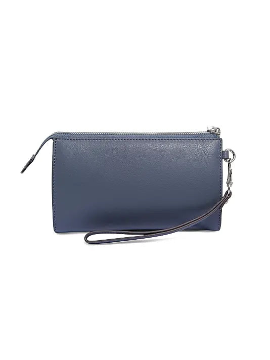 Saddle-Up Leather Wristlet Clutch