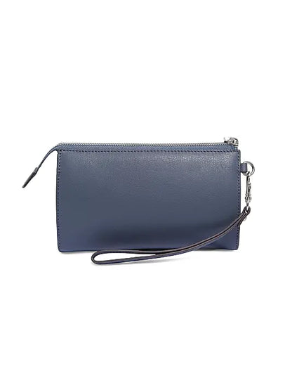 Saddle-Up Leather Wristlet Clutch