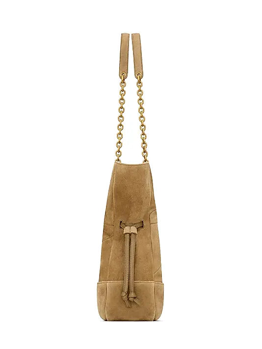 Small Jamie Shopping Bag in Suede