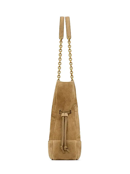 Small Jamie Shopping Bag in Suede