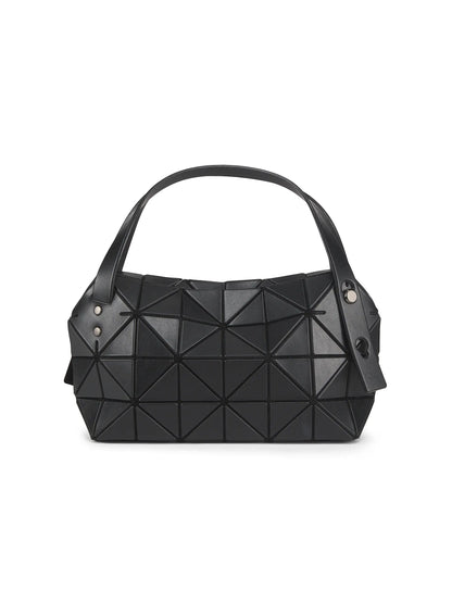 Small Boston Geometric Top Handle Bag