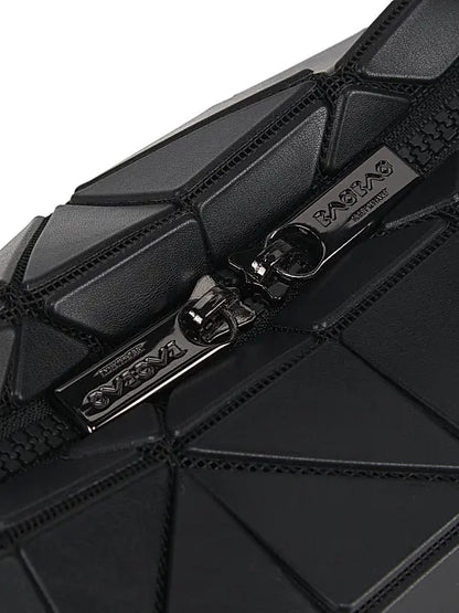 Small Boston Geometric Top Handle Bag