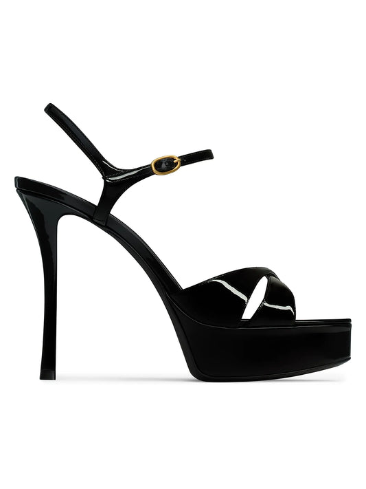 Debbie Platform Sandals in Patent Leather