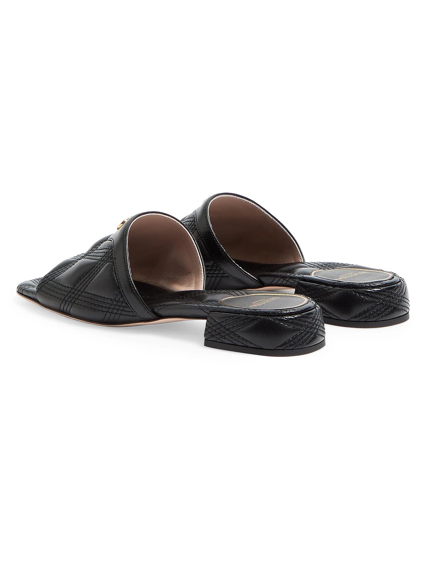 Quiltie 67 Quilted Nappa Leather 20MM Slide Sandals