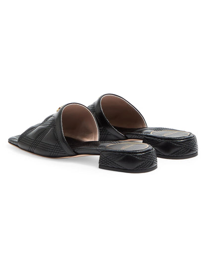 Quiltie 67 Quilted Nappa Leather 20MM Slide Sandals