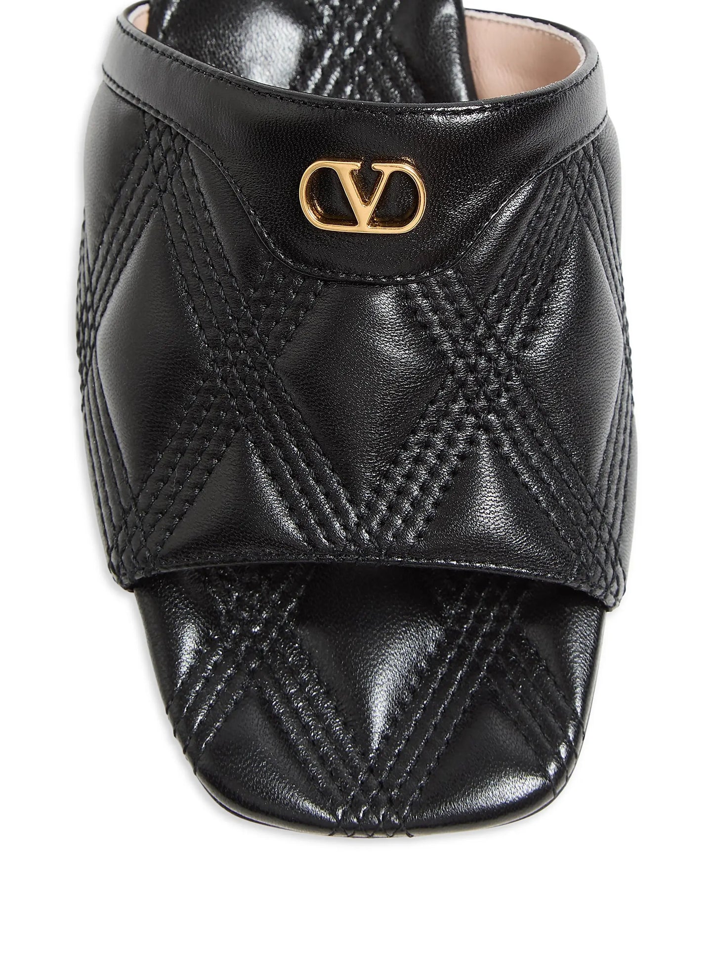Quiltie 67 Quilted Nappa Leather 20MM Slide Sandals